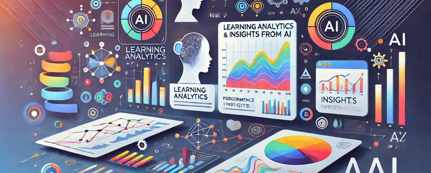 Learning analytics and insights from AI