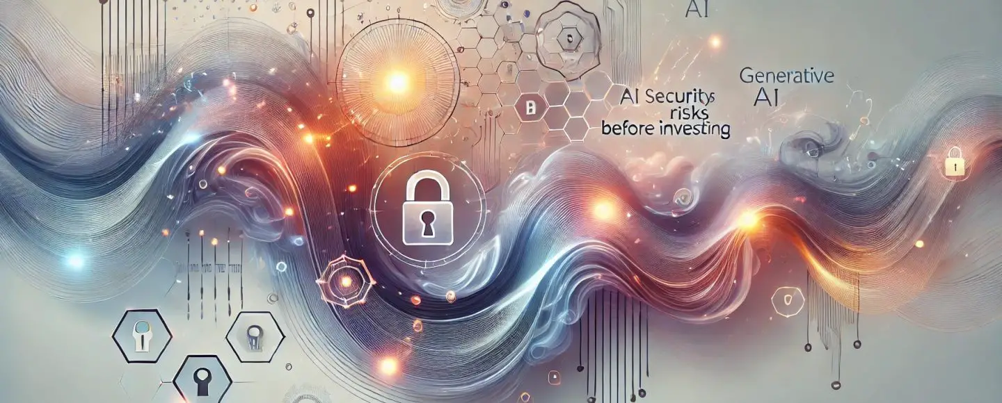 Understand Generative AI Security Risks Before Investing